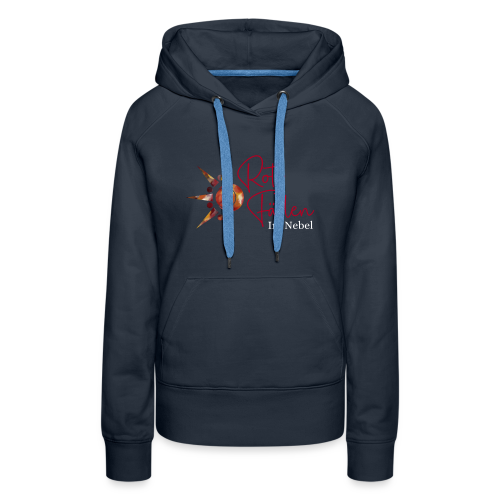 Frauen Premium Hoodie - Navy