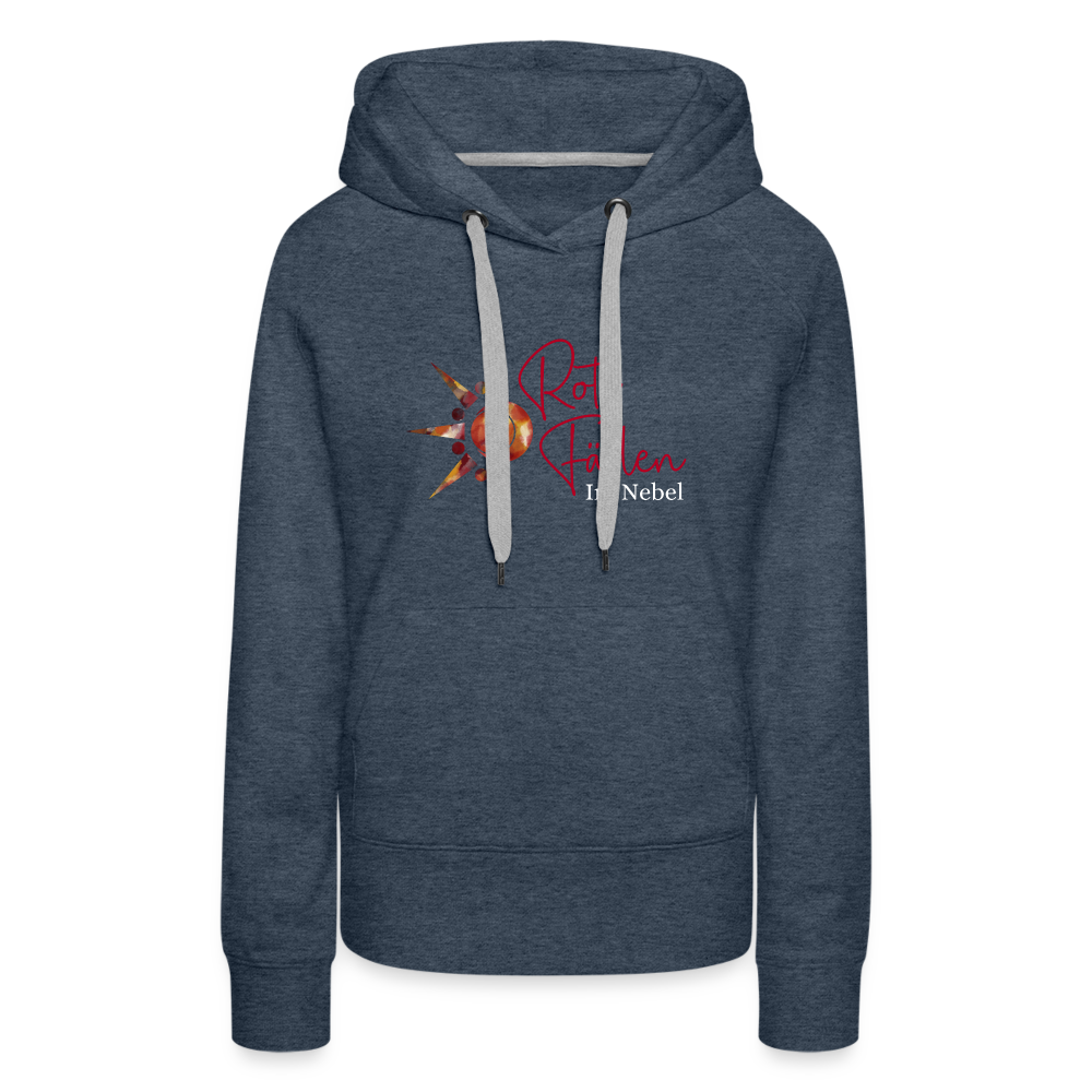 Frauen Premium Hoodie - Jeansblau