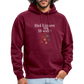 Unisex Hoodie Held:innen im Hoodie weiß - Bordeaux
