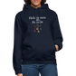 Unisex Hoodie Held:innen im Hoodie weiß - Navy