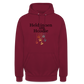 Unisex Hoodie Held:innen im Hoodie Würfel - Bordeaux