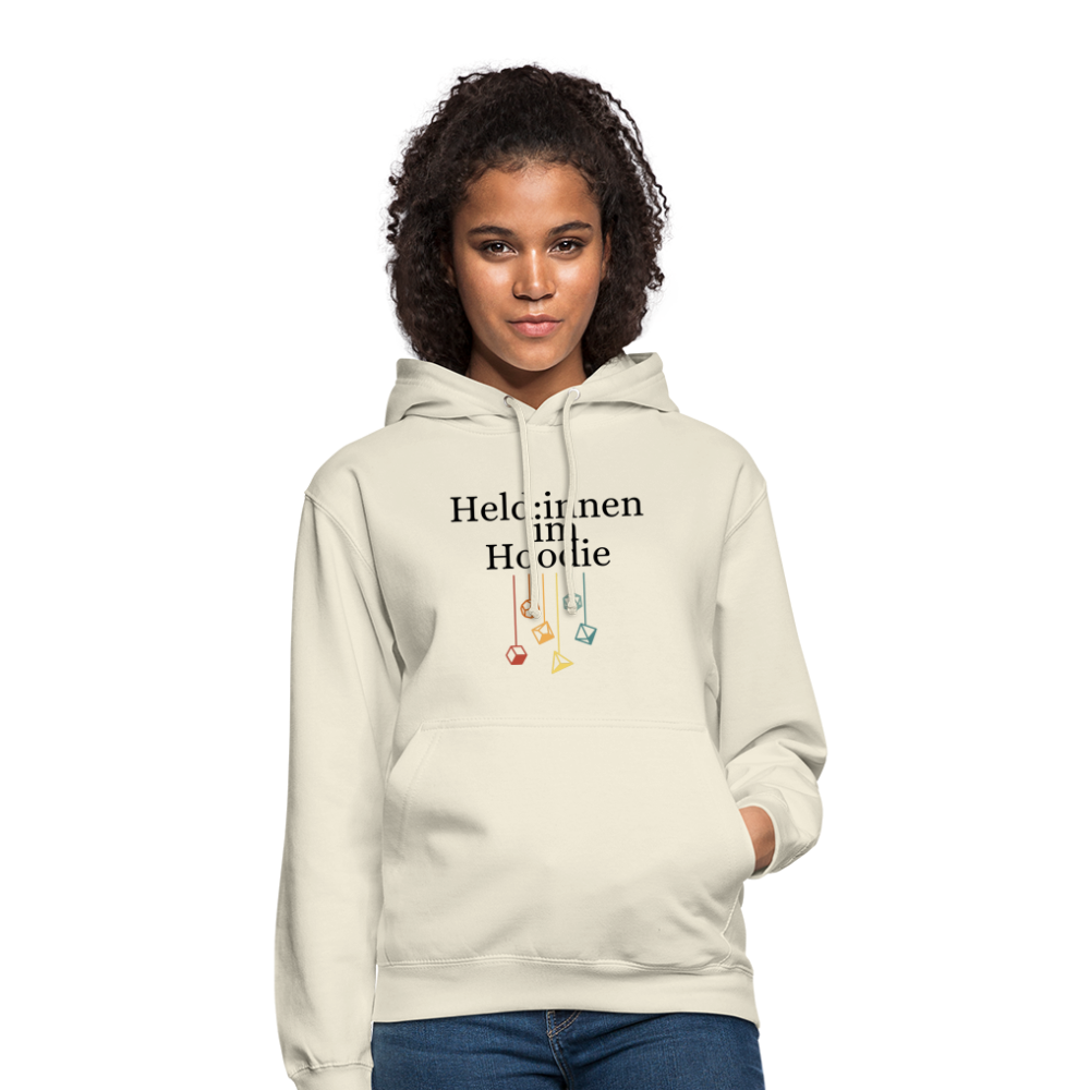 Unisex Hoodie Held:innen im Hoodie Würfel - Vanille-Milchshake