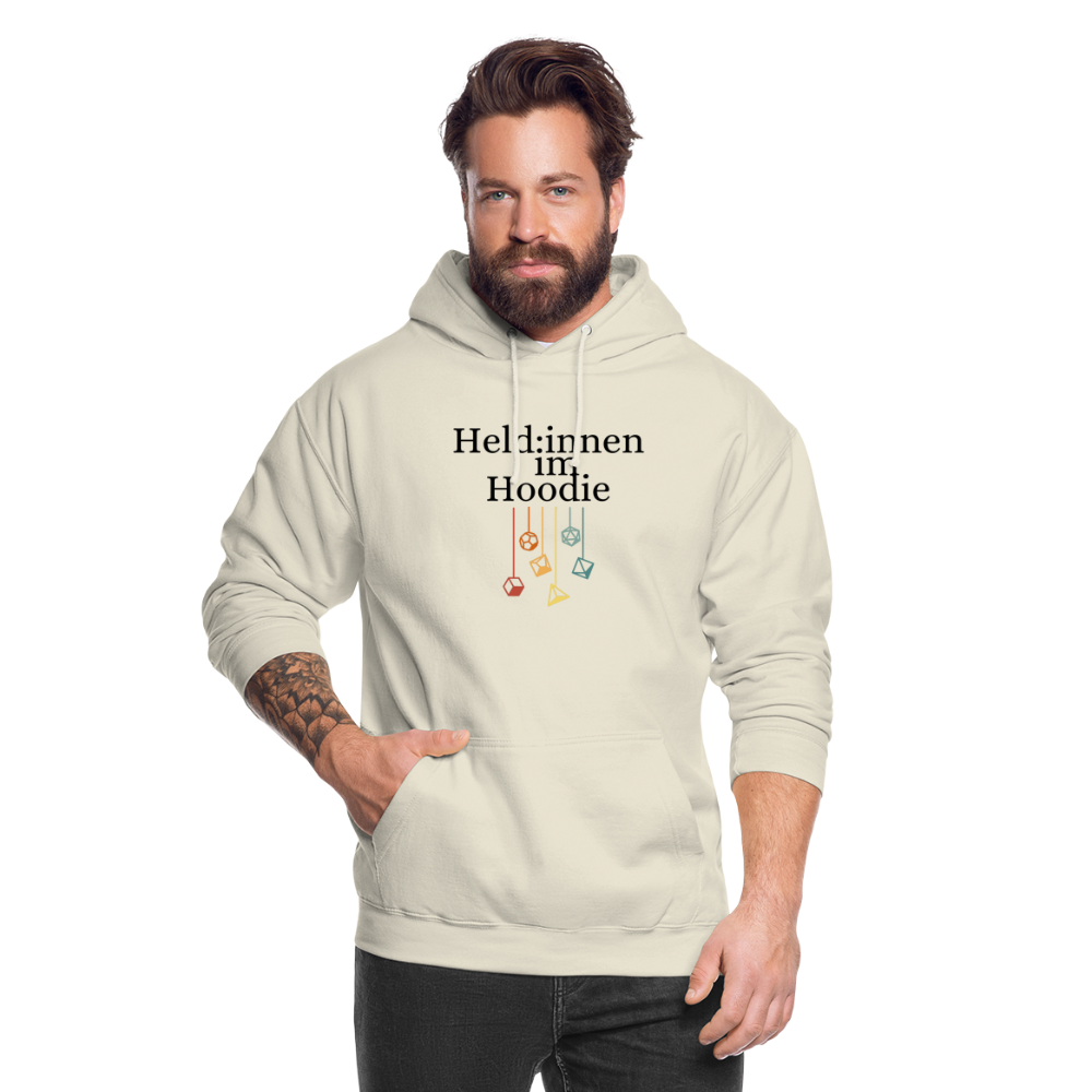 Unisex Hoodie Held:innen im Hoodie Würfel - Vanille-Milchshake