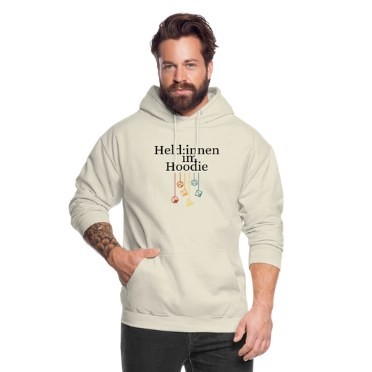 Unisex Hoodie Held:innen im Hoodie Würfel - Vanille-Milchshake