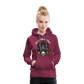 Frauen Premium Hoodie "Ich werde sterben 1" - Bordeaux
