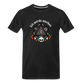 Männer Premium Bio T-Shirt "Ich werde sterben 1" - Schwarz