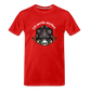 Männer Premium Bio T-Shirt "Ich werde sterben 1" - Rot