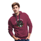 Men’s Premium Hoodie "Ich werde sterben 1" - Bordeaux