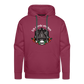 Men’s Premium Hoodie "Ich werde sterben 1" - Bordeaux