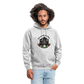Unisex Hoodie "Ich werde sterben 1" - Hellgrau meliert