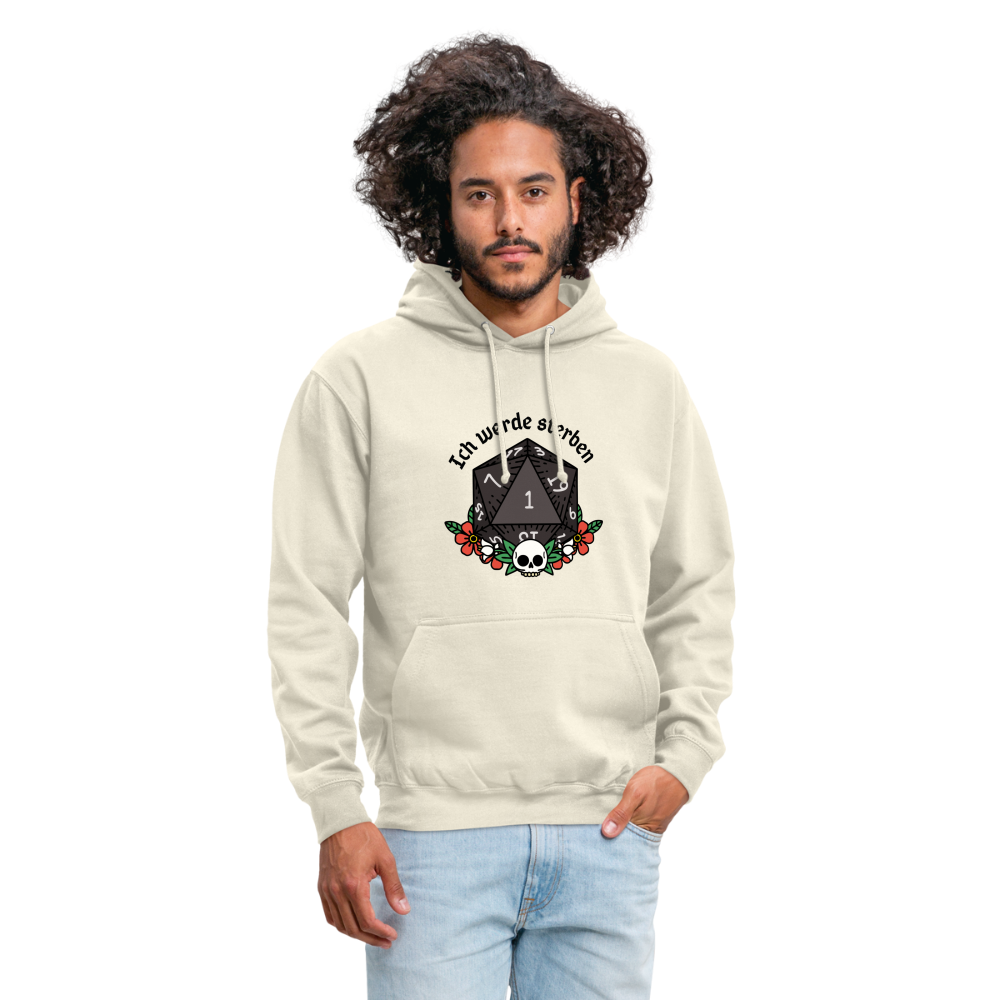 Unisex Hoodie "Ich werde sterben 1" - Vanille-Milchshake