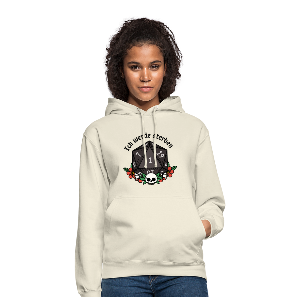 Unisex Hoodie "Ich werde sterben 1" - Vanille-Milchshake