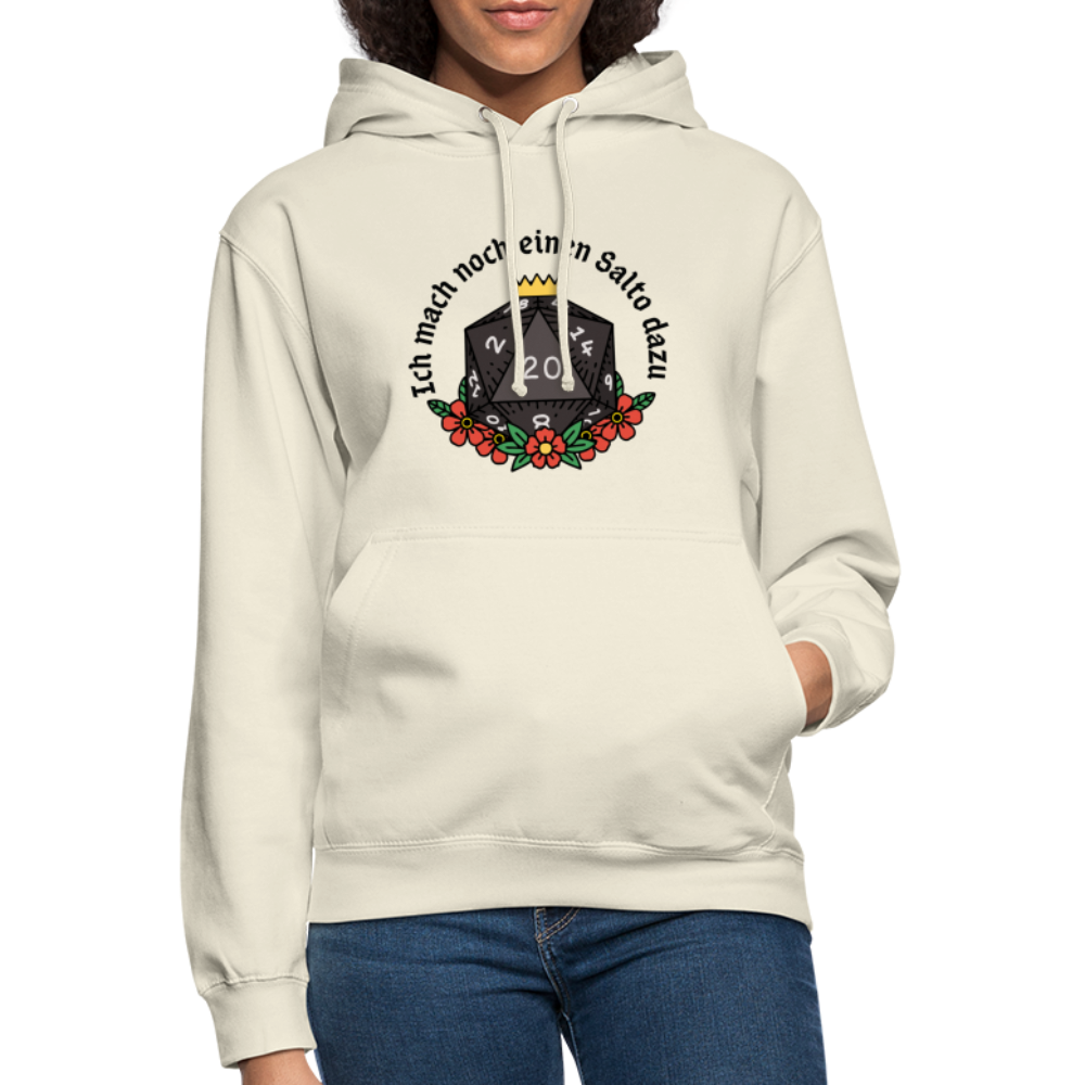 Unisex Hoodie "Ich mach noch einen Salto dazu 20" - Vanille-Milchshake