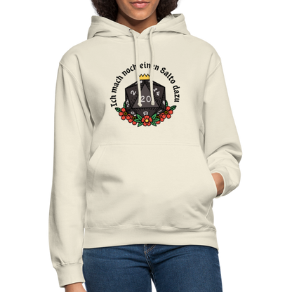Unisex Hoodie "Ich mach noch einen Salto dazu 20" - Vanille-Milchshake