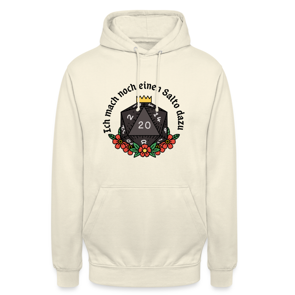 Unisex Hoodie "Ich mach noch einen Salto dazu 20" - Vanille-Milchshake