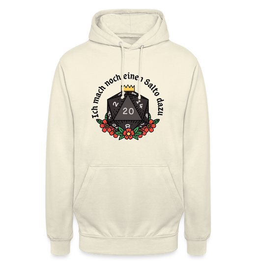 Unisex Hoodie "Ich mach noch einen Salto dazu 20" - Vanille-Milchshake