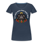 Frauen Premium Bio T-Shirt "Ich mach noch einen Salto dazu 20" - Navy