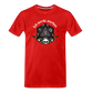 Männer Premium Bio T-Shirt "Ich werde sterben1" - Rot