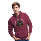 Männer Premium Hoodie "Ich mach noch einen Salto dazu 20" - Bordeaux