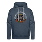 Männer Premium Hoodie "Ich mach noch einen Salto dazu 20" - Jeansblau