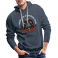 Männer Premium Hoodie "Ich mach noch einen Salto dazu 20" - Jeansblau