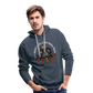 Männer Premium Hoodie "Ich mach noch einen Salto dazu 20" - Jeansblau
