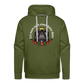 Männer Premium Hoodie "Ich mach noch einen Salto dazu 20" - Olivgrün