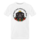 Männer Premium Bio T-Shirt " Ich mach noch einen Salto dazu 1" - weiß