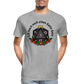 Männer Premium Bio T-Shirt " Ich mach noch einen Salto dazu 1" - Grau meliert