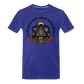 Männer Premium Bio T-Shirt " Ich mach noch einen Salto dazu 1" - Königsblau