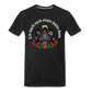 Männer Premium Bio T-Shirt "Ich mach noch einen Salto dazu 20" - Schwarz
