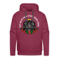 Men’s Premium Hoodie "Ich mach noch einen Salto dazu 1" - Bordeaux