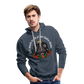Men’s Premium Hoodie "Ich mach noch einen Salto dazu 1" - Jeansblau