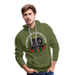 Men’s Premium Hoodie "Ich mach noch einen Salto dazu 1" - Olivgrün