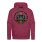 Men’s Premium Hoodie "Ich mach noch einen Salto dazu 1" - Bordeaux