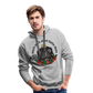 Men’s Premium Hoodie "Ich mach noch einen Salto dazu 1" - Grau meliert