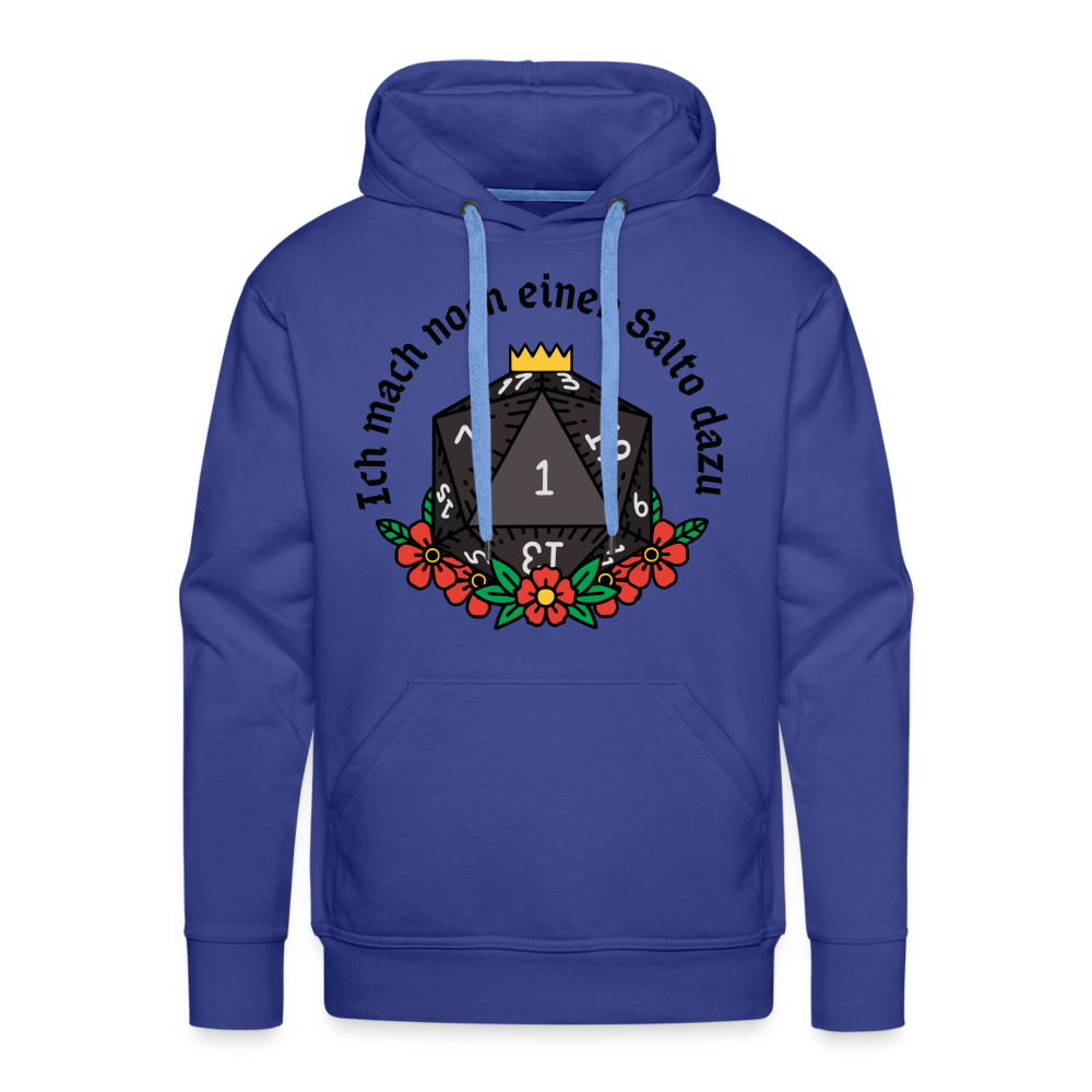 Men’s Premium Hoodie "Ich mach noch einen Salto dazu 1" - Königsblau