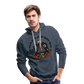 Men’s Premium Hoodie "Ich mach noch einen Salto dazu 1" - Jeansblau