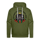 Men’s Premium Hoodie "Ich mach noch einen Salto dazu 1" - Olivgrün