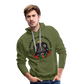 Men’s Premium Hoodie "Ich mach noch einen Salto dazu 1" - Olivgrün