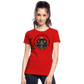 Frauen Premium Bio T-Shirt "Ich mach noch einen Salto dazu 1" - Rot