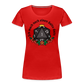 Frauen Premium Bio T-Shirt "Ich mach noch einen Salto dazu 1" - Rot