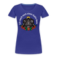 Frauen Premium Bio T-Shirt "Ich mach noch einen Salto dazu 1" - Königsblau