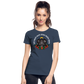 Frauen Premium Bio T-Shirt "Ich mach noch einen Salto dazu 1" - Navy