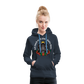 Frauen Premium Hoodie "Ich mach noch einen Salto dazu 1" - Navy