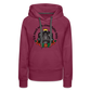 Frauen Premium Hoodie "Ich mach noch einen Salto dazu 1" - Bordeaux