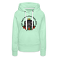 Frauen Premium Hoodie "Ich mach noch einen Salto dazu 1" - helles Mintgrün